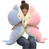 New soft dolphin doll plush toys soft little dolphin simulated fish doll men and women children's birthday gifts gift