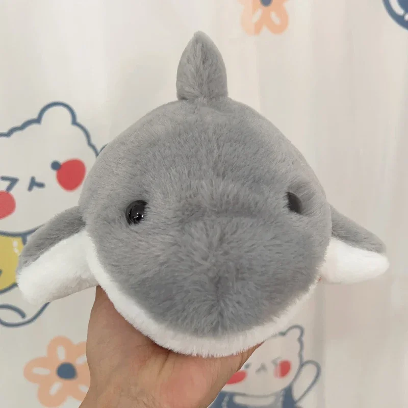 16cm Soft Cute Shark Hand Puppet Plush Toy Artificial Shark Plush Toy Interactive Stuffed Animal Gift for Boys Girls Room Decor - Image 4