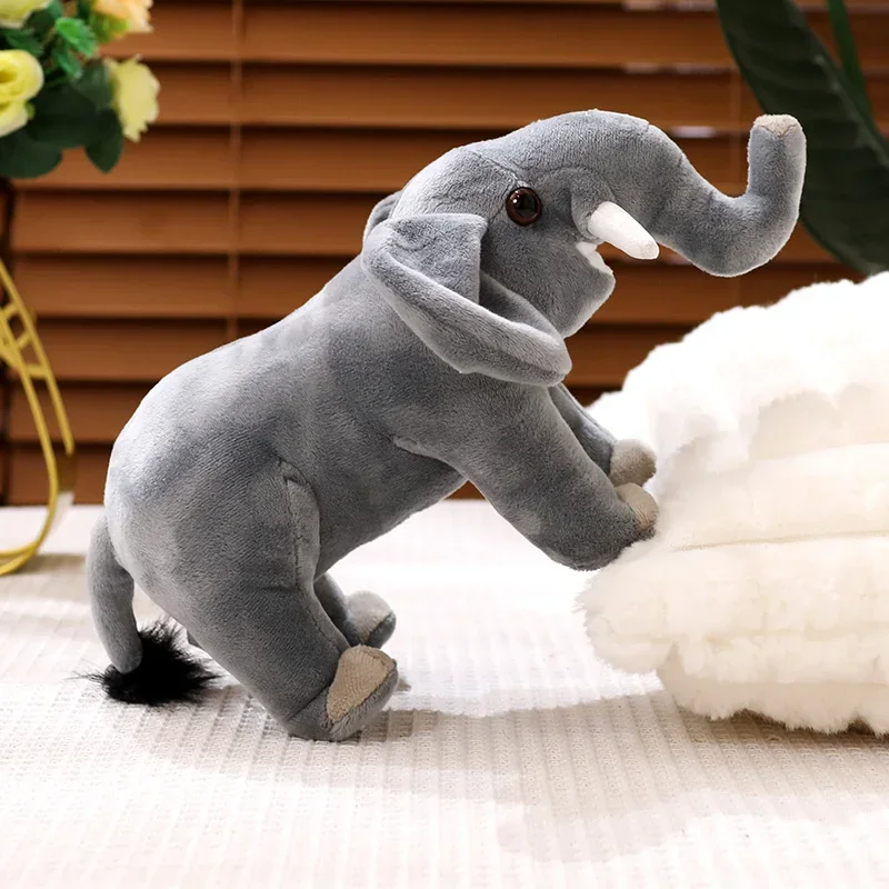Drop Shipping soft Elephant plush Large Elephant Toys Stuffed Animals Plush Toys Friend Plush Doll Infant Toys Birthday Gift